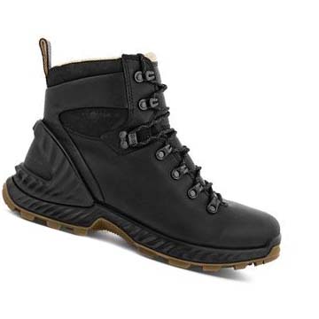 Bottes Ecco Exohike Retro Hiker Homme Noir | FR 436LIS